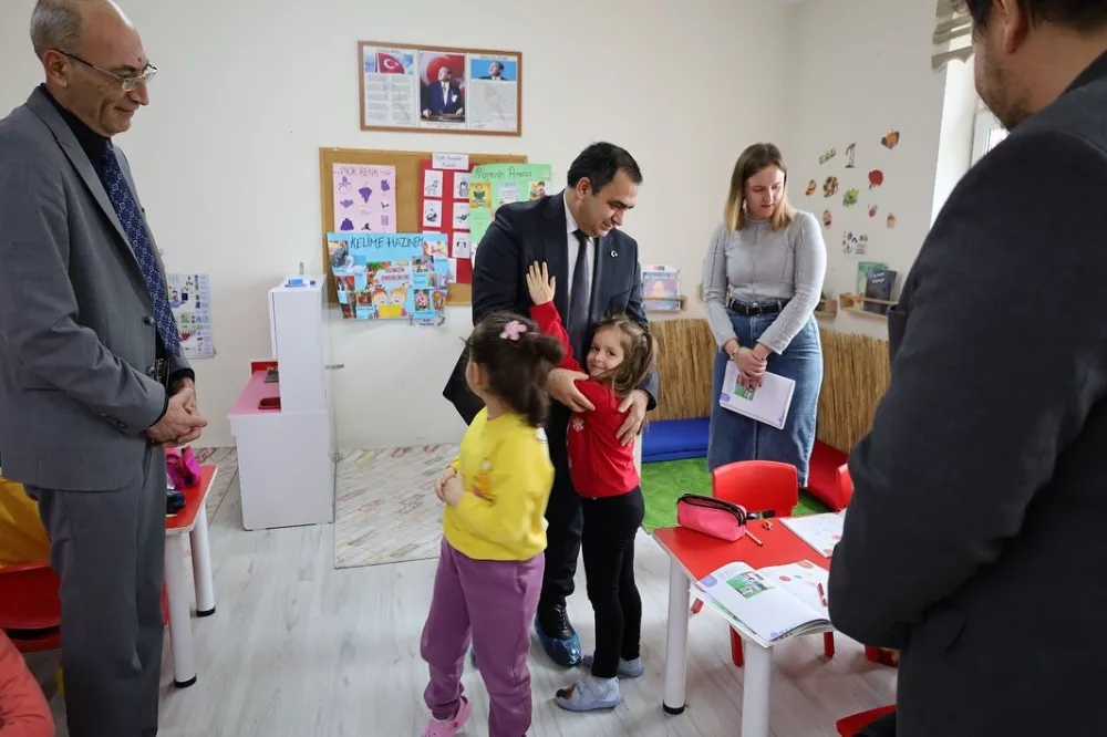 Kaymakam, Minik Öğrencilerin misafiri oldu