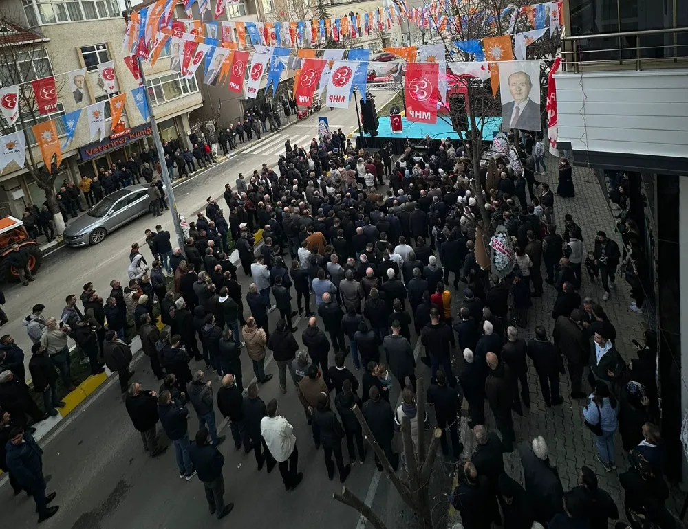 CUMHUR İTTİFAKI KOORDİNASYON MERKEZİ AÇILDI