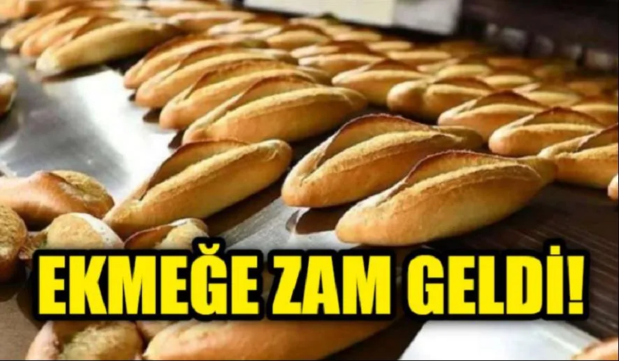 EKMEĞİN FİYATI 12,5 LİRA OLDU