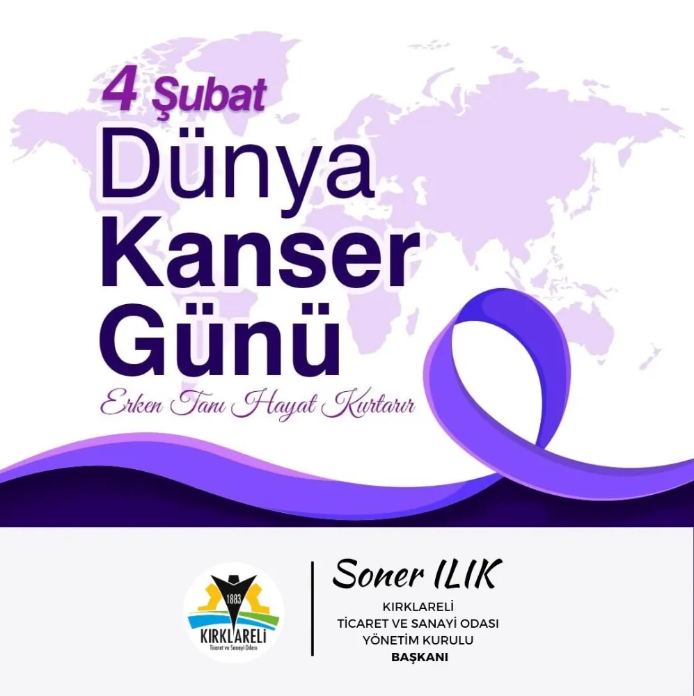  “Kanser ile Mücadelede En Etkili Yöntem Erken Tanı ve Tedavi’dir”