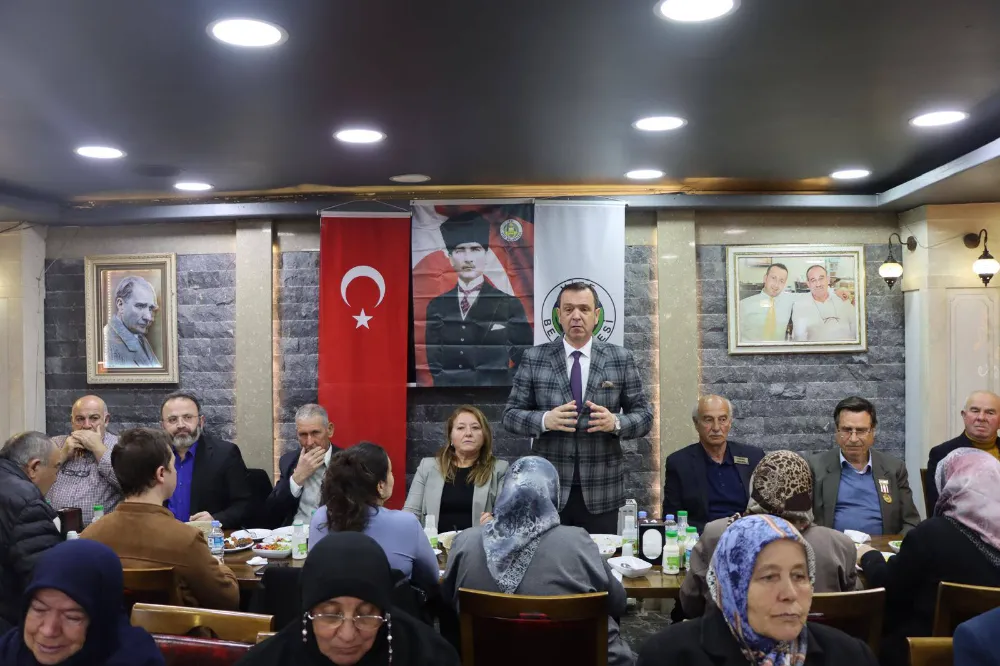 Başkan Özalp gaziler ve şehit aileleriyle iftarda buluştu