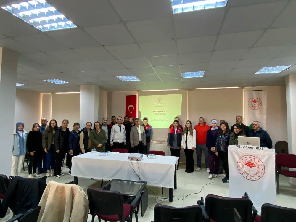 Vize’de Tüberküloz Konulu Toplantı Yapıldı